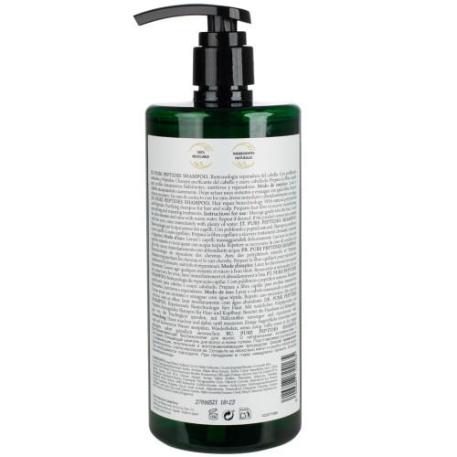 Шампунь пептидный для салонного применения Nature Pure Peptides 750 мл