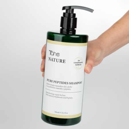 Шампунь пептидный для салонного применения Nature Pure Peptides 750 мл